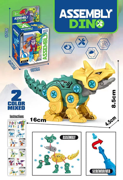 5 IN 1 Children Assembly Dinosaur Transformation