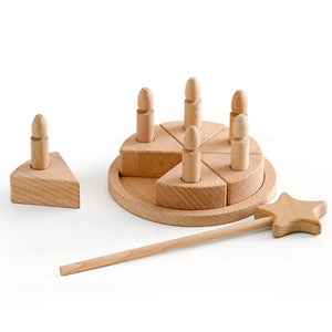 Wooden Cartoon Cake