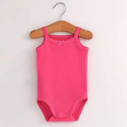 Baby Cotton Sleeveless Rompers