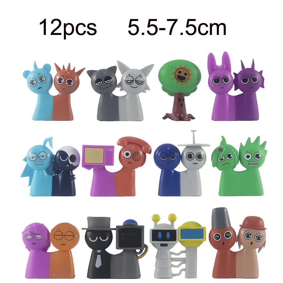 Funny Sprunki Figurine