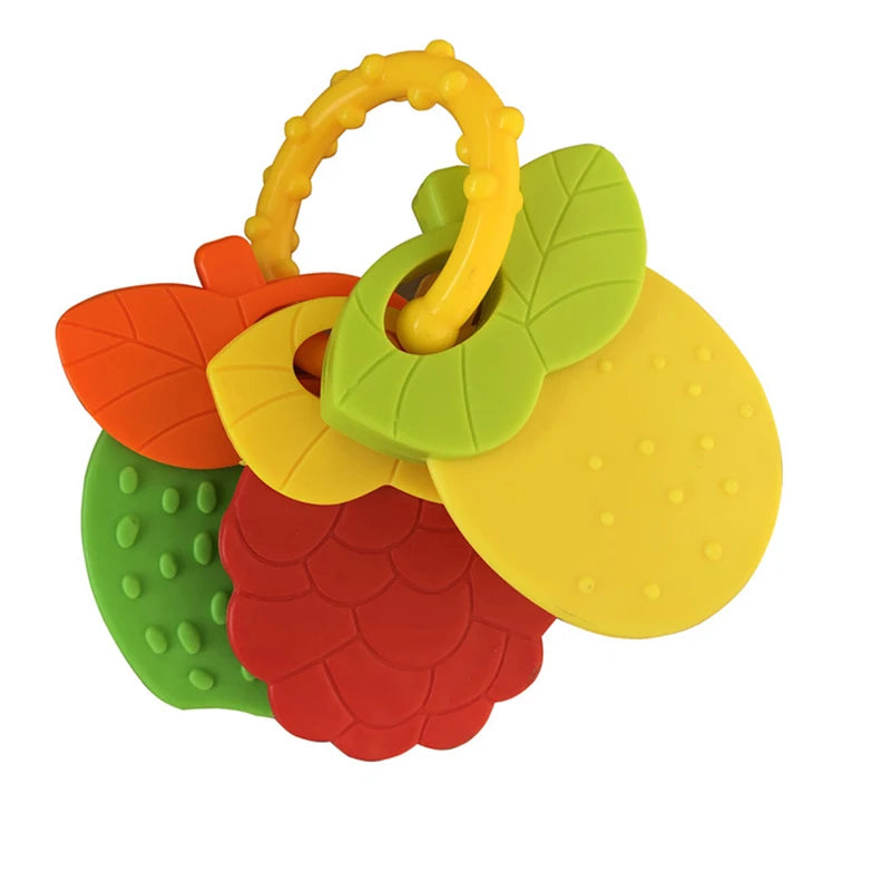 Sensory Baby Teether Rattle Hand Grip