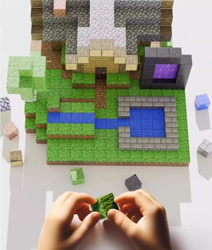 100pcs Magnetic Blocks