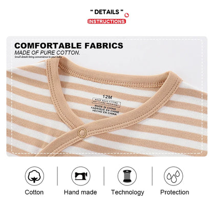 3PCS/Set Autumn Unisex Baby Rompers