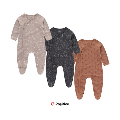 3PCS/Set Autumn Unisex Baby Rompers