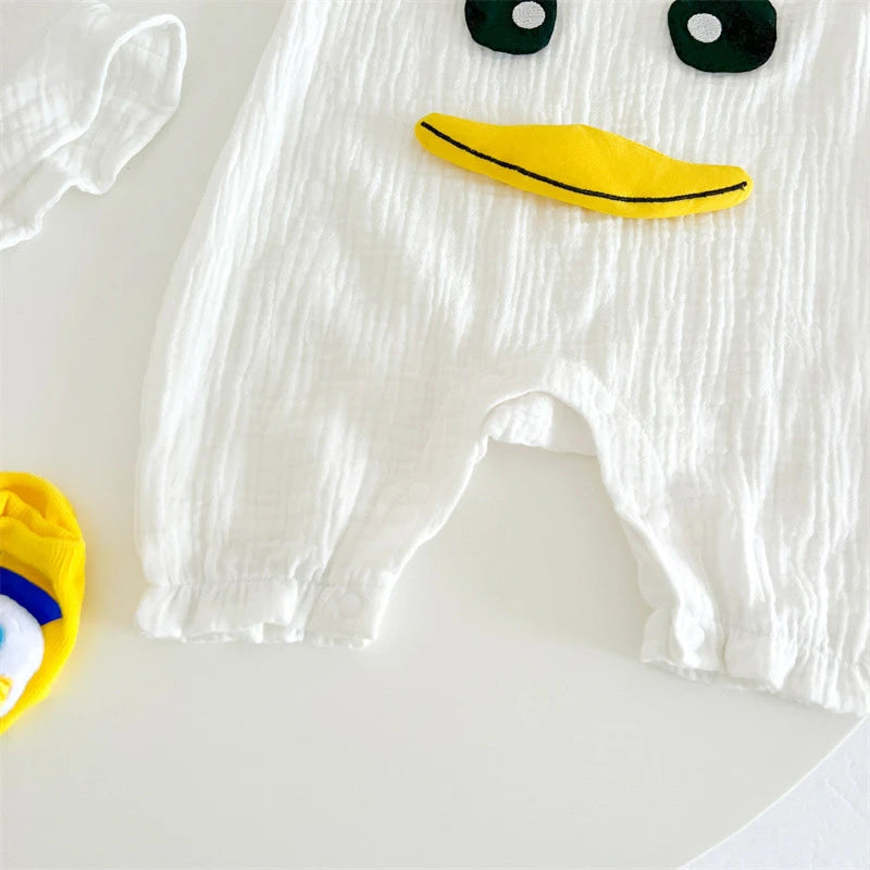 3Pcs Muslin Baby Jumpsuit