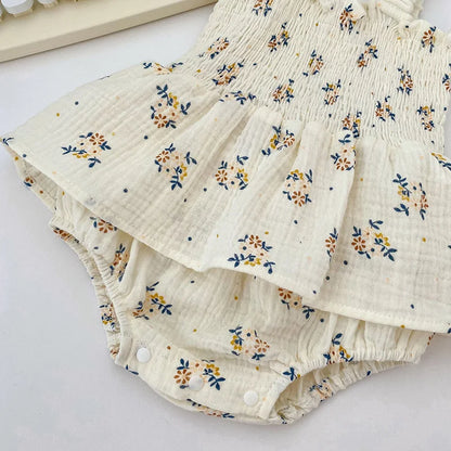 Baby Bodysuits Floral Girls