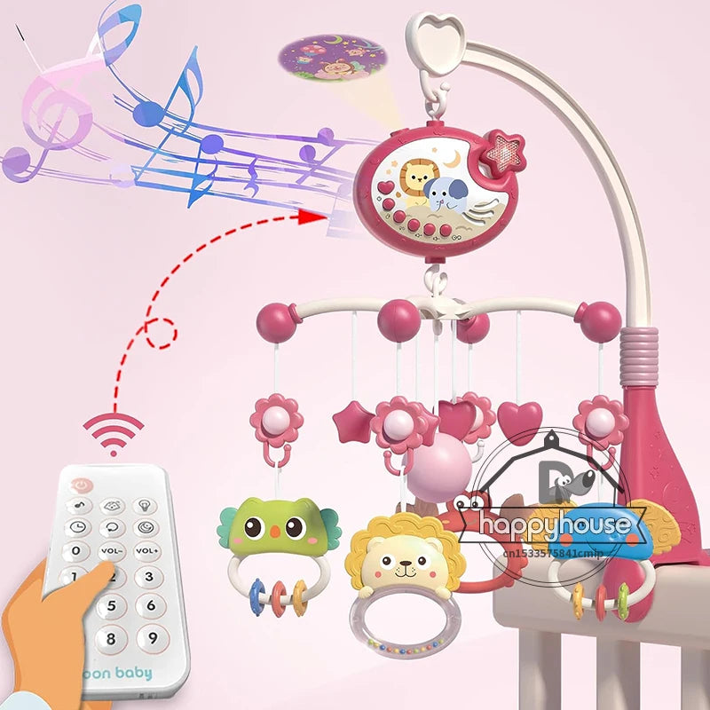 Musical Baby Crib