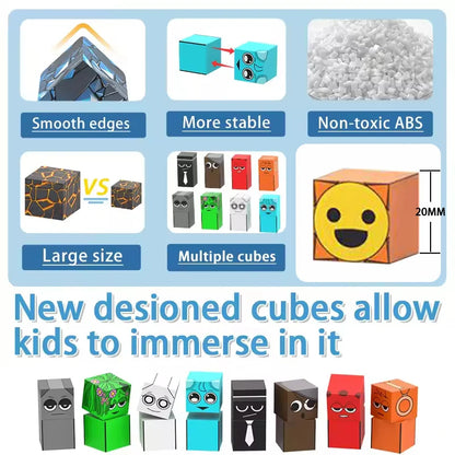 Magnetic Building Block Sprunki