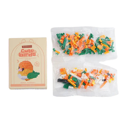 Parrot Bird Micro Building Blocks