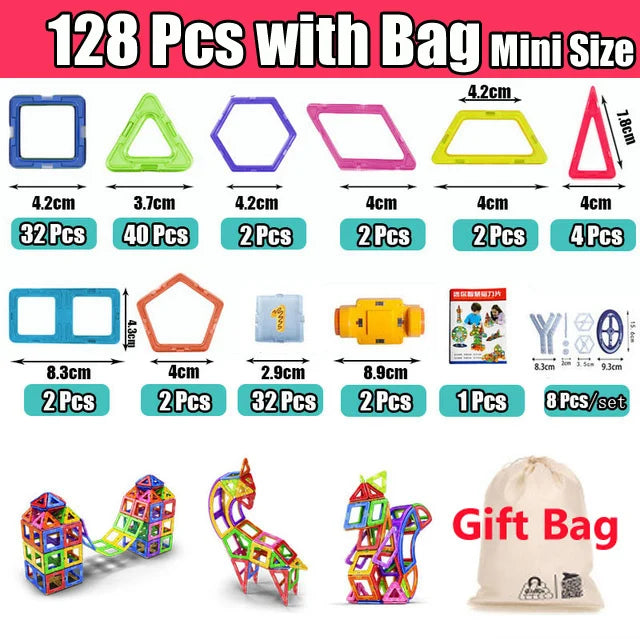 Mini Size Magnetic Constructor