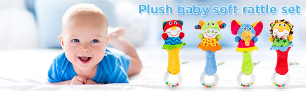 Fabric Ring Rattles Shaker