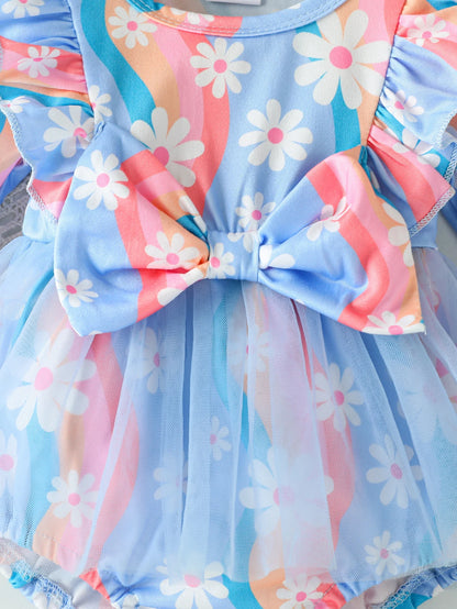 2Pcs Newborn Infant  All Seasons Baby Girls Rompers