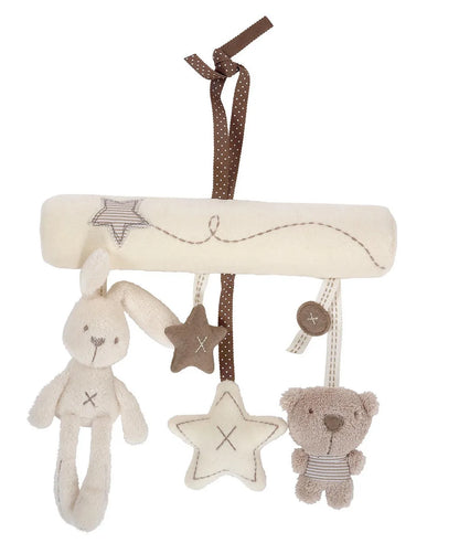 Sensory Baby Plush Rattle Toy