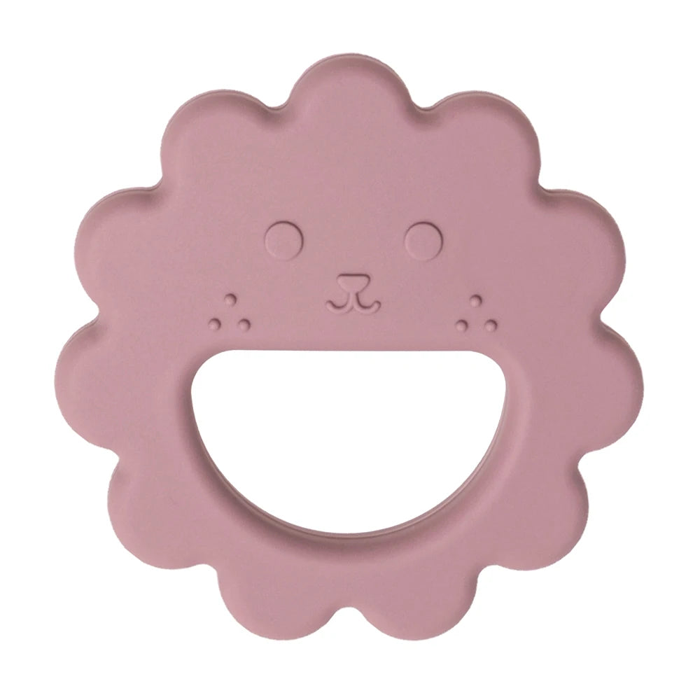 Cartoon Leaf Baby Silicone Teether
