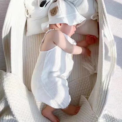 3Pcs Muslin Baby Jumpsuit