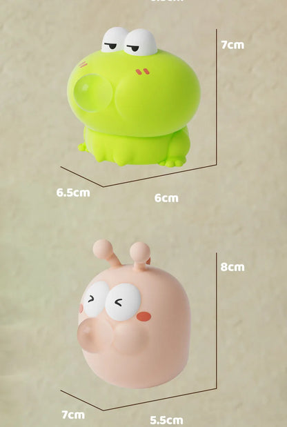 Cute Animal Spitting Bubbles Squish Squeeze Toy