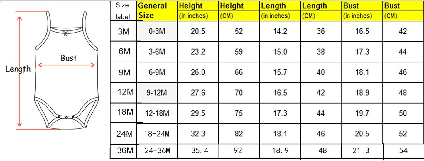 Baby Cotton Sleeveless Rompers