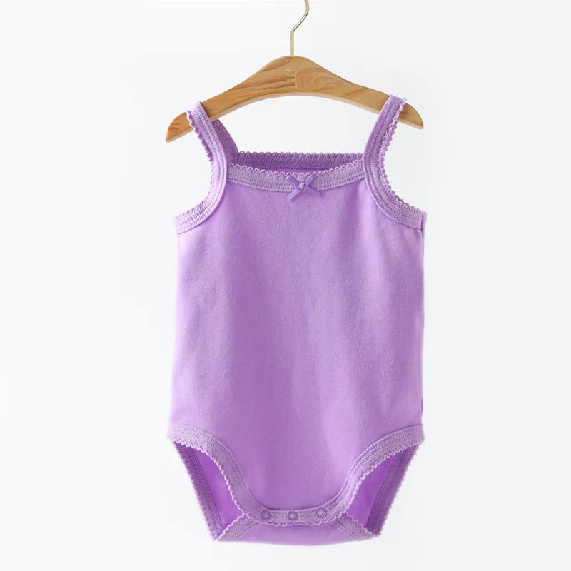 Baby Cotton Sleeveless Rompers