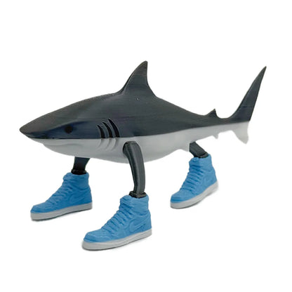 Shark Figurine Tungtungsahur Figure Funny Doll
