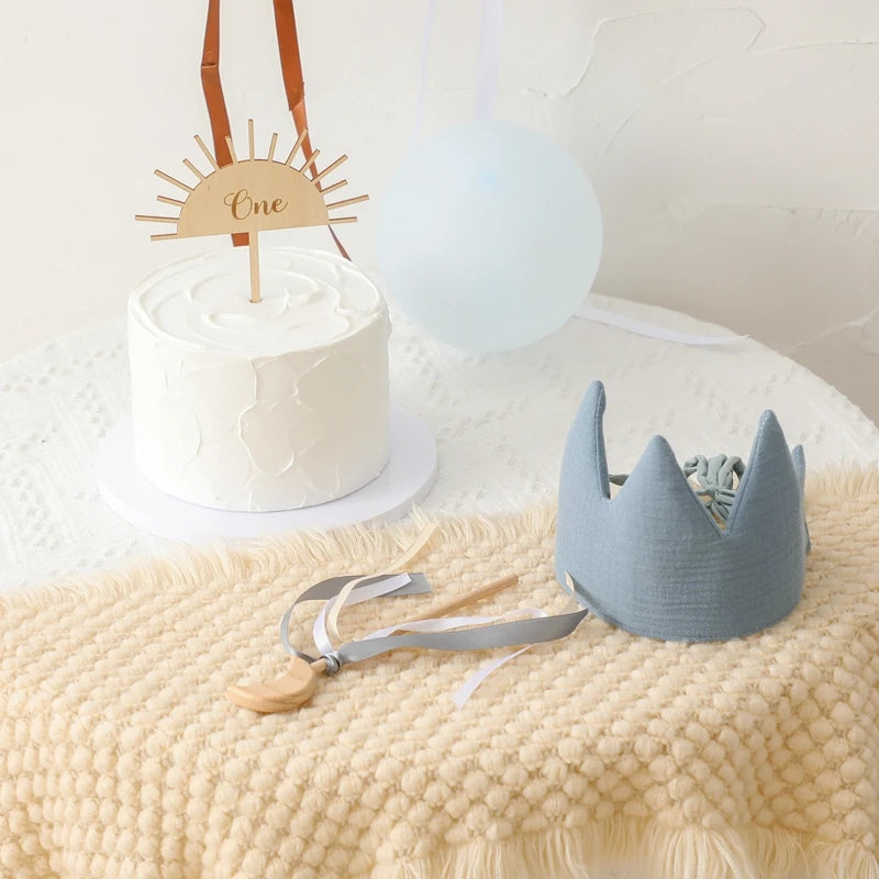 Baby Birthday Hat Set