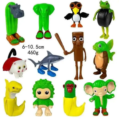 Italian Brainrot Tung Sahur Figure Toy