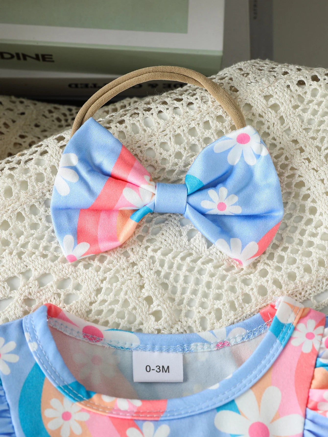 2Pcs Newborn Infant  All Seasons Baby Girls Rompers