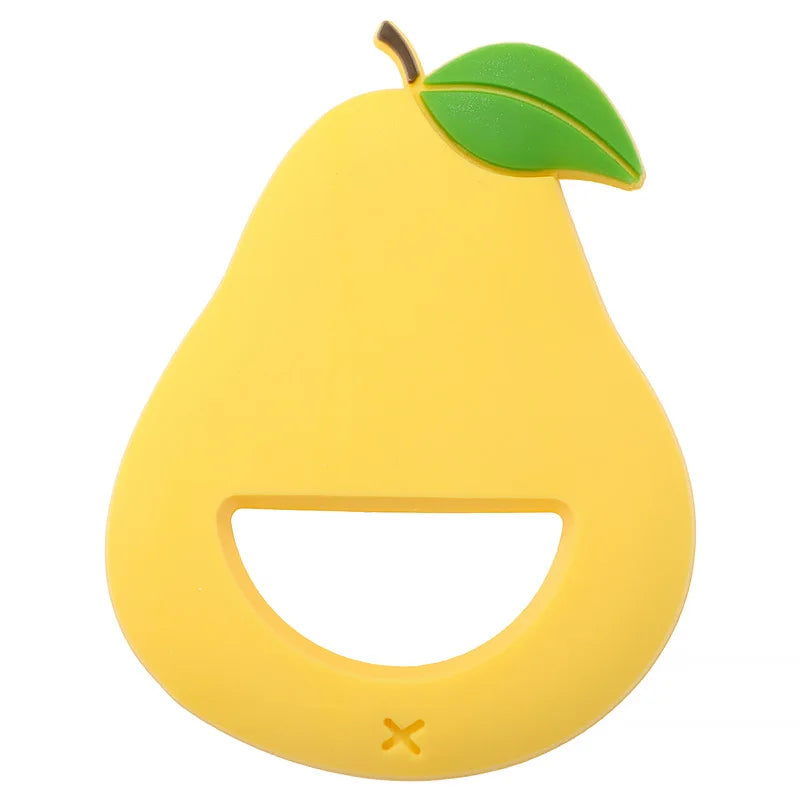 Cartoon Leaf Baby Silicone Teether
