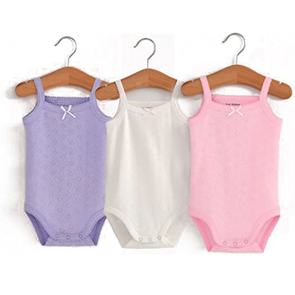 Baby Cotton Sleeveless Rompers