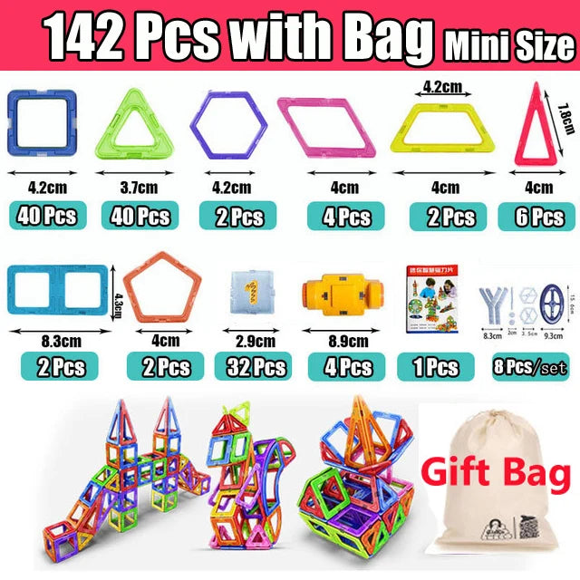 Mini Size Magnetic Constructor