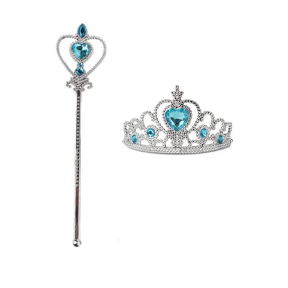 Girls Snow Queen Elsa Kids Costumes