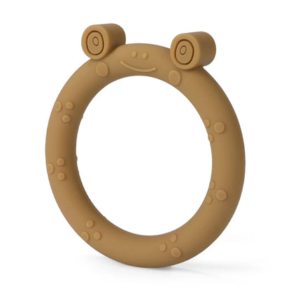 Cartoon Leaf Baby Silicone Teether