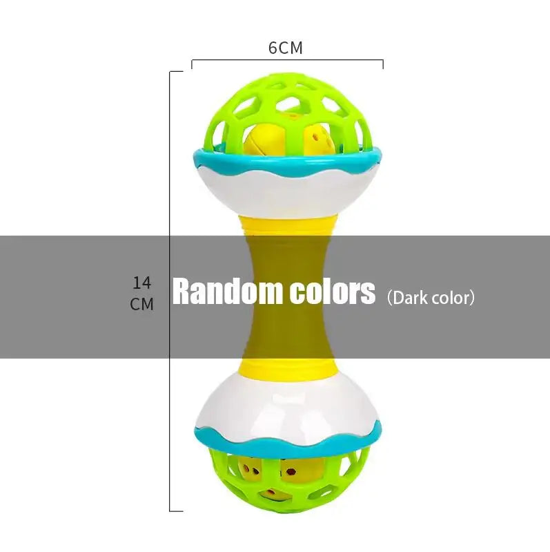 Sensory Baby Teether Rattle Hand Grip