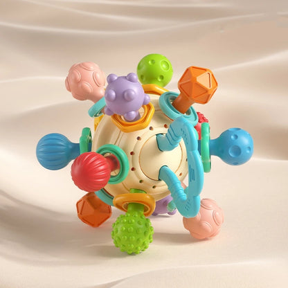 Silicone Baby Rattle Balls