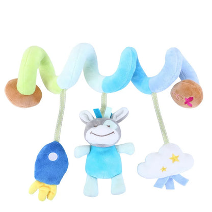 Sensory Baby Plush Rattle Toy