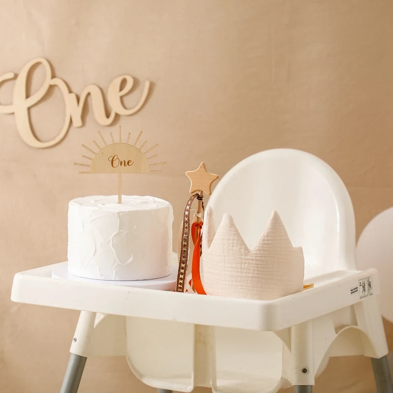 Baby Birthday Hat Set