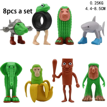 Italian Brainrot Tung Sahur Figure Toy