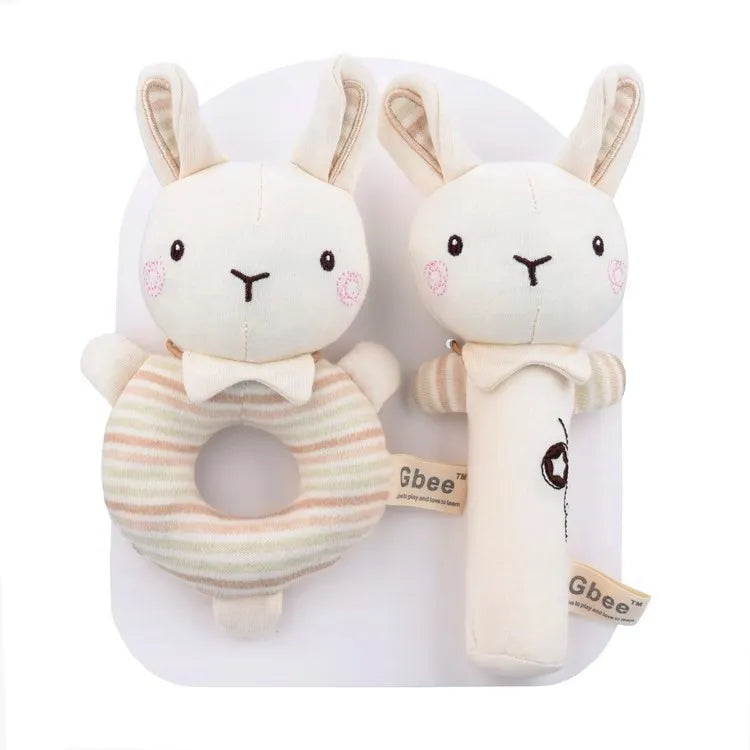 Organic Cotton Hand Rattle Baby Toy