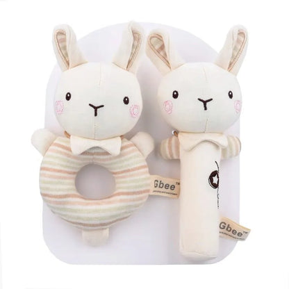 Organic Cotton Hand Rattle Baby Toy