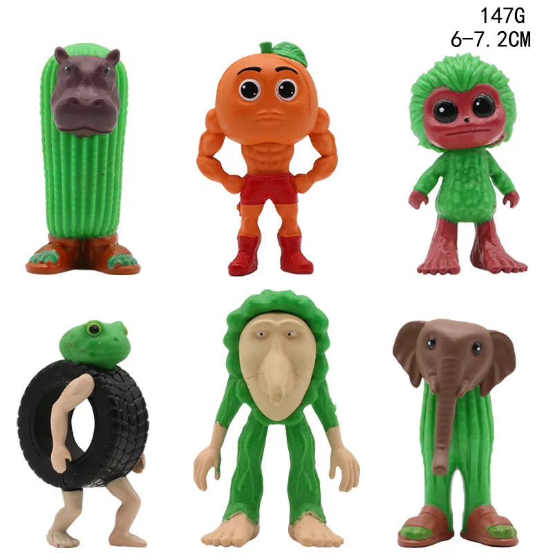 Italian Brainrot Tung Sahur Figure Toy