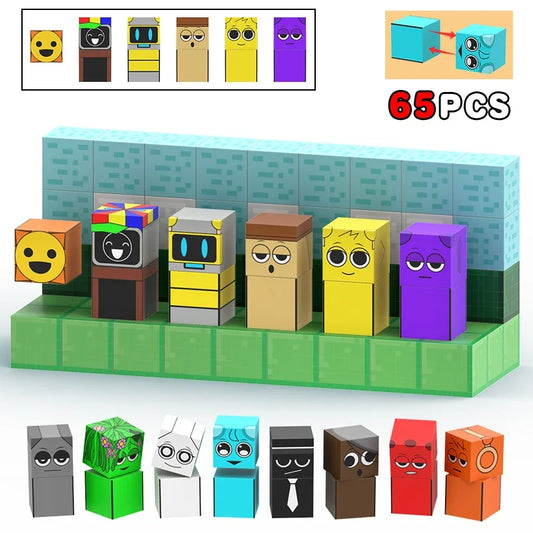 Magnetic Building Block Sprunki