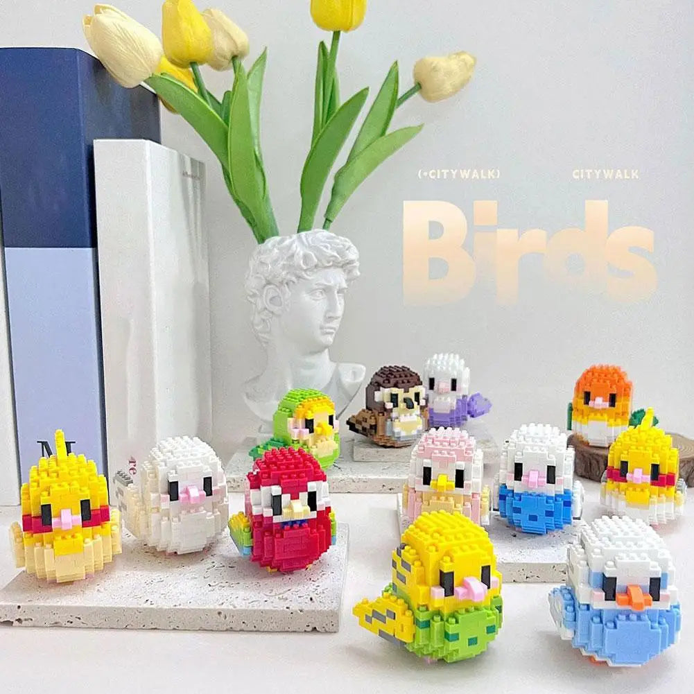 Parrot Bird Micro Building Blocks