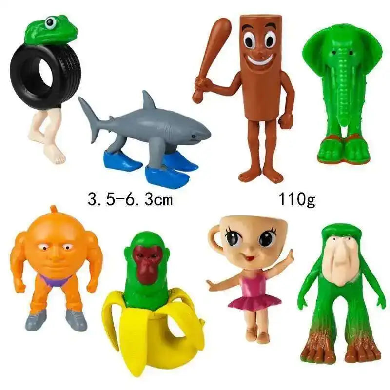 Italian Brainrot Tung Sahur Figure Toy