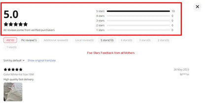 Baby Cotton Sleeveless Rompers