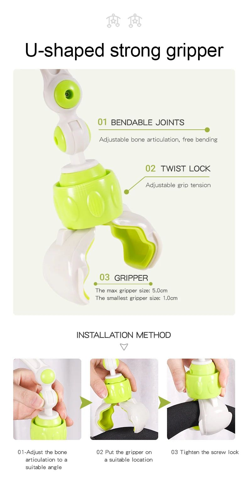 Baby Stroller Musical Rattle