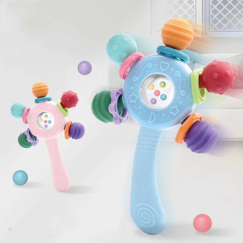 Silicone Baby Rattle Balls