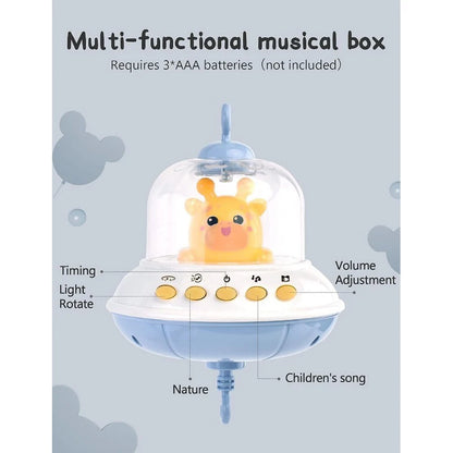 Musical Baby Crib