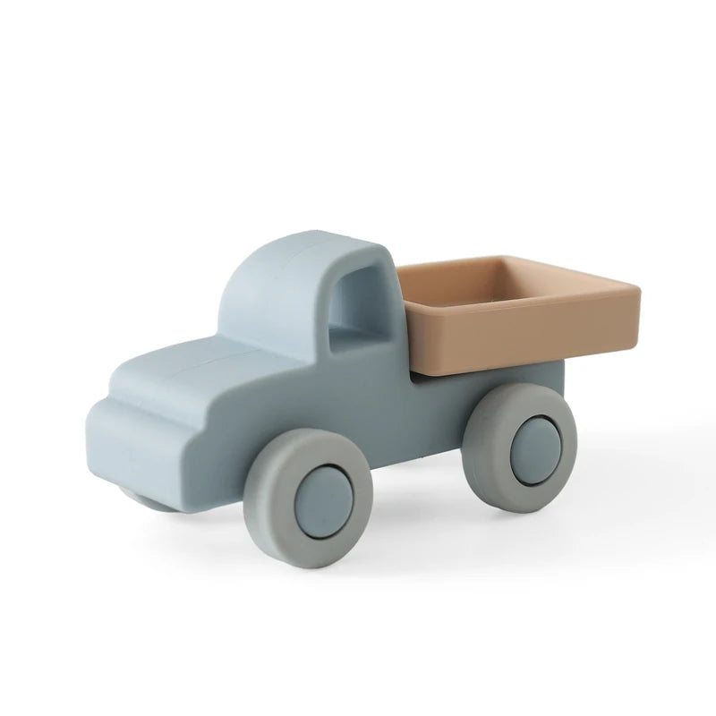 Baby Silicone Teether Cartoon Car