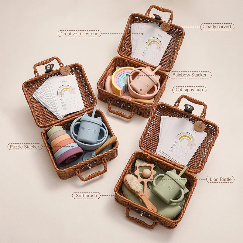 Baby Feeding Tableware Box Set