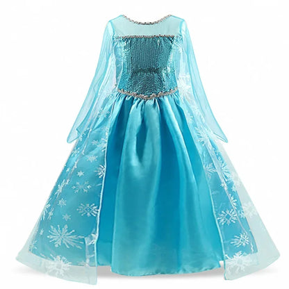 Girls Snow Queen Elsa Kids Costumes