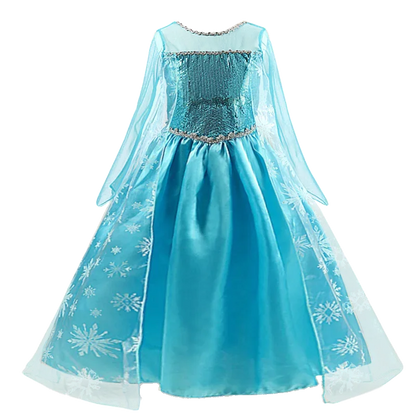 Girls Snow Queen Elsa Kids Costumes